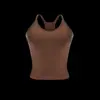 Comercio Exterior Nuevo Chaleco Deportivo de Yoga Fitness para Mujer Sin Marcas Abdomen Ajuste Tirante Delgado Espalda Belleza Parte Superior para Vestir