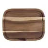 Tabla de Cortar de Madera de Acacia Tabla de Cortar de Madera Sólida Tabla de Cortar con Mango de Madera de Albizia Tabla para Pizza y Bistec Transfronteriza Accesorios de Fotografía