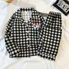 Pijama Infantil Estilo Coreano para Meninas, Primavera e Outono 2026, Gola Reversível, Manga Longa, para Meninos e Meninas, Confortável para Usar em Casa, Atacado