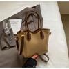 Bolsa de Mão Estilo Coreano de Nicho Bolsa Saco para Mulheres 2026 Nova Moda Bolsa Transversal Texturizada com Design Elegante para o Dia a Dia e Uso no Ombro