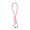 Parche Dopamina Nudo Tejido a Mano Correa para Teléfono Accesorios DIY Dijes para Bolsos Llavero Materiales Venta al por Mayor