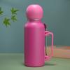 Nueva copa de fútbol transfronteriza deportes al aire libre conveniente vaso de agua tubo de succión para remover cuchara taza termo de acero inoxidable 304 olla