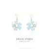 Diseño de Pendientes de Verano Dopamina con Cadena de Corazón de Amor: Pendientes Largos Versátiles Únicos para Chicas Dulces y Frescas