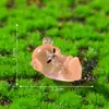 Nuevo producto transfronterizo: figuras luminosas de animalitos lindos, perfectas para jardinería, paisajismo, decoraciones de bricolaje y adornos de paisajes en miniatura