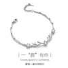 Pulsera "Yilu You", versión de lujo ligero, pequeñas astas de ciervo, para mujer, estilo japonés y coreano, simple y único, para estudiantes, estilo bosque, para mejores amigas y parejas