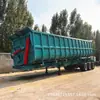 Exportador Fabrica Semirremolques Volquete de Volteo Lateral, Vehículos para Transporte de Arena y Grava, Semirremolques de Tres Ejes, Semirremolques de Caja con Volteo Lateral