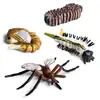 Conjunto de 4 Peças de Mini Figuras do Ciclo de Vida de Insetos   Inclui Mosquito, Formiga e Mais Brinquedo Educacional de PVC para Crianças Estágios de Desenvolvimento de Insetos 16cm