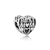 Huiyue Combinação Perfeita Personalizado Coração Vazado Contas de Furo Grande DIY Liga Letras Inglesas Contas Soltas Pulseira Acessórios com Contas
