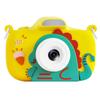 Nova Câmera Infantil 2.4 Polegadas Tela Grande de Alta Definição Câmera Dupla de Alta Definição Câmera Digital de Desenho Animado com Flash Brinquedo