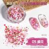 Glitter para Nail Art Flash Lantejoulas 2023 Popular Placa Mista Laser Lua Estrela Unha DIY Ornamento de Unha
