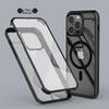 Adequado para Capa Magnética para Celular Apple 14 iPhone Capa Protetora de Vidro Dupla Face Pro Celular All-Inclusive Anti-Queda Capa Ins