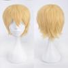 Cos Peluca Universal Anti-Deformación Cabello Corto 30cm Negro Cosplay Rosa Humo Estudiante Cabello Falso Fabricante Venta al por Mayor Transfronterizo