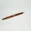 Bolígrafo Retráctil Metálico Retro de Tacto Pesado, Bolígrafo de Firma Estudiante Colorido de Alto Valor, Bolígrafo de Gel Doble Color Simple