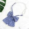 Song Xiaoxia Gravata JK Japonesa Gola Feminina Flor Xadrez Uniforme Estudantil Camisa Uniforme Uniforme de Marinheiro Laço Ponto