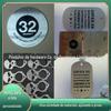 Estamparia de hardware sinal de latão injeção de óleo sinal anti-oxidação placa de identificação de metal caixa de roupas logotipo marca registrada