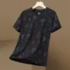 Camiseta Top Esportivo de Manga Curta Secagem Rápida Refrescante de Seda Ice Fina Fabricante Transfronteiriço Tops de Verão Camiseta de Manga Curta Masculina