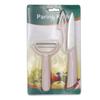 Juego de cuchillos para pelar frutas de acero inoxidable de dos piezas para cocina doméstica