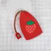 Bolsa de Chaveiro Retrátil com Desenho de Coração Girly Estilo K Couro PU Criativo Capa Protetora para Chave de Carro Universal
