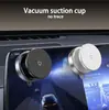 Soporte giratorio de escritorio transfronterizo para teléfono con succión al vacío y fijación magnética para soporte de teléfono de coche y navegador de coche