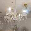 Suministro Transfronterizo de Candelabros de Cristal Estilo Europeo para Sala de Estar, Dormitorio, Comedor, Vestíbulo, Cocina, Baño, Luminarias Minimalistas Modernas al por Mayor
