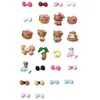 Couro Preto Cady Kt Acessórios para Nail Art Gatinho Desenho Animado Estéreo Laço Hollokitty Acessórios Decorativos de Unha Vestíveis