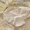 Outono e Inverno Algodão Bebê 7A Roupa Íntima Antibacteriana Sexy Recortada Amigável à Pele Confortável Cobre o Quadril Cintura Média Algodão Puro Roupa Íntima Menina