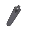 Estuche Grueso de Cuero para Guardar Tijeras de Peluquería Grandes, Funda Protectora de Cuero para Tijeras de Corte de Cabello, Tijeras Entresacadoras, Personalizable