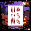 Pegatinas de tatuaje de Halloween con múltiples diseños al por mayor: calabaza, fantasma, araña, calavera, varias cicatrices sangrientas, heridas falsas
