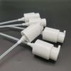 22/24 dientes bomba de boca larga gran volumen de pulverización bomba con interruptor izquierdo y derecho inyección/electrochapado/aluminio electroquímico champú gel de ducha