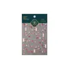 Tiesu Edição Limitada Dia dos Namorados Adesivos de Unha Rosa Dourado Retrô M1076 Estilo Artístico de Luxo Leve Adesivos de Unha de Rosa