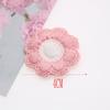 Material para accesorios para el cabello diy color lana flor bolsa accesorios para ropa broche japonés accesorios para ramillete