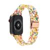 Resina Natural Adecuada para S11/12 Apple Iwatch345678910 Correa de Reloj Ultra Transparente de Tres Piezas