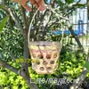 Cesta de bambu copo para bebida tecelagem de bambu cesta de bambu tubo de bambu conjunto de produtos de bambu gaiola para copo copo de chá de leite check-in celebridade da internet manga oca sorvete