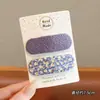 Presilhas de Cabelo Florais Coloridas para Meninas, Presilhas Fofas para Mechas Laterais Que Não Danificam o Cabelo, Grampos, Acessórios de Cabelo, Presilhas