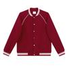 Chaqueta de Béisbol Retro de Moda Nueva Colección Primavera 380g para Hombre, Chaqueta con Cremallera Estampada Personalizada de Corte Holgado