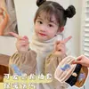 Calentadores de Manga Estilo Coreano para Niños, Fundas de Manga Bordadas Engrosadas para Bebé, Mangas Protectoras para Bebés para Otoño e Invierno, Puños de Manga Anti-Suciedad para Niños y Niñas