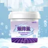 Alvejante Explosivo com Aroma Floral para Roupas, Removedor de Manchas, Agente Clareador, Pó Alvejante Seguro para Cores, Sabão em Pó com Fragrância Aprimorada