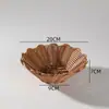 Cesta Creativa para Snacks y Postres de Restaurante KTV Cesta para Papas Fritas Cesta de Almacenamiento de Escritorio Mimbre Tejido Pequeña Cesta de Frutas Cesta de Almacenamiento Tejida