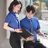 Moda de Verano Camisa de Manga Corta para Hombre Ropa de Negocios Camisa Traje Tienda de Ventas Bancarias para Mujer Intermediarios Ropa de Trabajo para Maestros