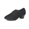Zapatos de square dance con malla transpirable, zapatos de baile latino para mujer, zapatos de baile de suela blanda, para salón de baile, zapatos de práctica de danza moderna para profesores