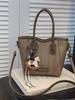 Bolso de Cubo de Color Contrastante de Alta Gama 2025 Nuevo Estilo para Mujer Verano Desplazamiento Casual Moderno Bandolera de Un Hombro