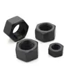 Venta al por mayor 8 grado capuchón hexagonal ennegrecido 12 grado tuerca hexagonal de alta resistencia tuerca GB6170 tuerca GB6175 tuerca gruesa
