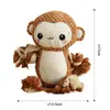 Juguete de Peluche para Perros con Sonido, para Masticar Dientes, Resistente a Mordidas, Compañero para Aliviar el Aburrimiento para Perros Pequeños, Teddy, Golden Retriever Suministros para Mascotas