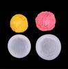 Molde de silicone para bolo mousse bola de sorvete simulação estilo europeu atmosfera engraçada hemisfério molde para vela aromaterapia