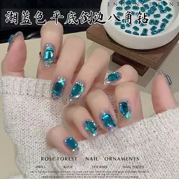 湖蓝色平底倒边八角钻.jpg
