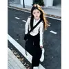 Conjunto de Primavera e Outono para Meninas Estilo Fresco e Estiloso Roupas de Jazz Dance para Adolescentes Calças Cargo Street Dance para Meninas Conjunto de Duas Peças