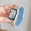 Adecuado para Apple Iwatchs11 Correa de Reloj S10/S9 Silicona S8S7 Correa de Reloj para Niñas S65 Estilo Celebridad de Verano