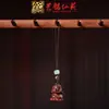 Pendente de Corrente para Celular de Pequena Cabacinha em Jacarandá Chaveiro de Carro Yiming Xianyuan Presente Criativo Pingente para Homens e Mulheres