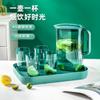 Botella de agua fría para refrigerador, taza de agua fría para el hogar, gran capacidad, resistente a altas temperaturas, cubo para bebidas de té de frutas, jarra para agua fría, botella de agua helada