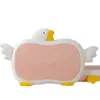 Almohada de Espuma Viscoelástica Infantil de Dibujos Animados de Ganso Grande para Verano con Soporte Cervical Ayuda para Dormir para Dormitorio de Escuela Primaria Núcleo Especial de Almohada Refrigerante